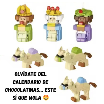 Portal de Belén en piezas!
